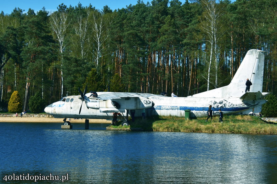 Antonow AN-24 w Starym Oleśnie