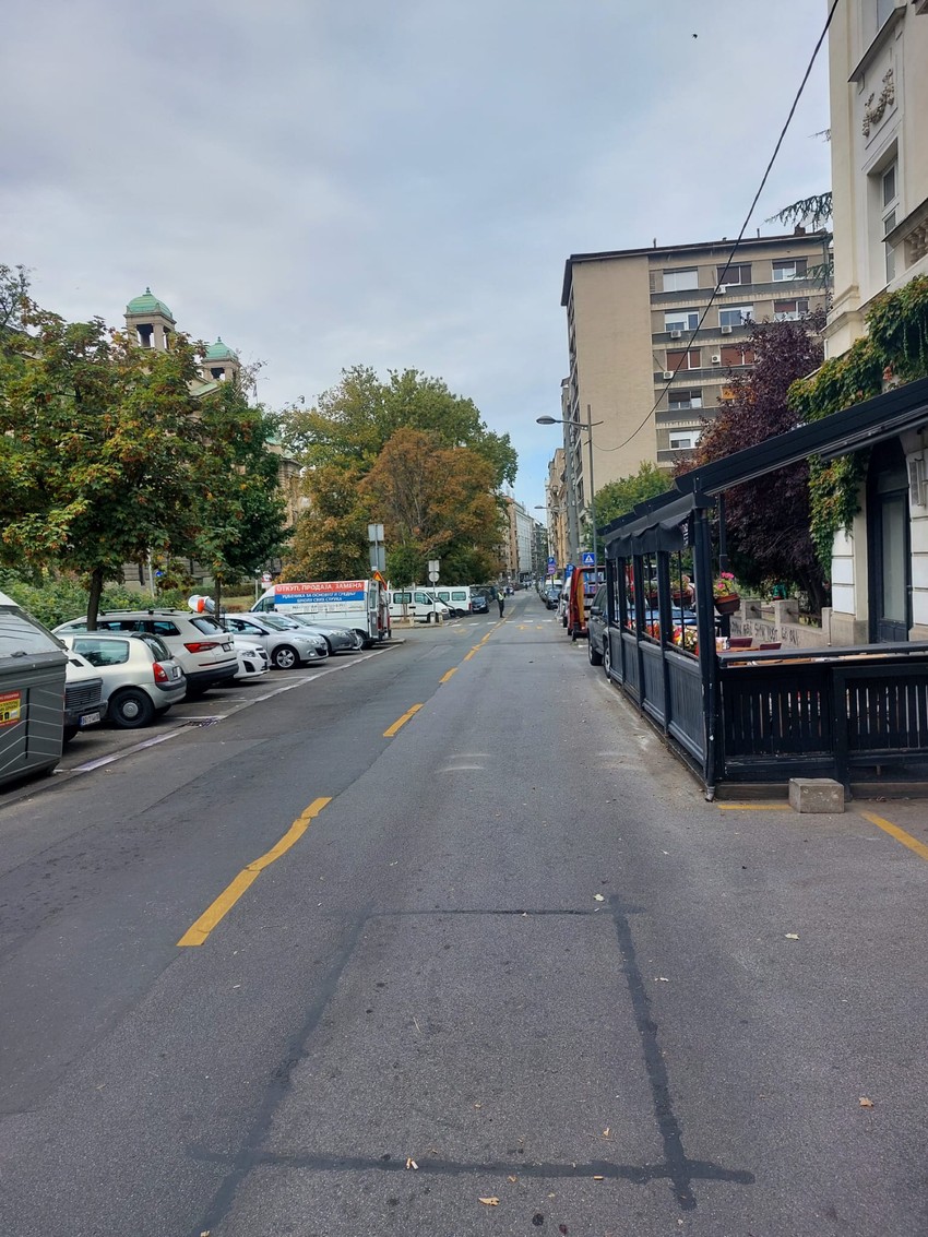 Blokada Kosovske i Takovske ulice