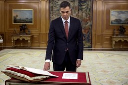Pedro Sanchez zaprzysiężony na premiera Hiszpanii