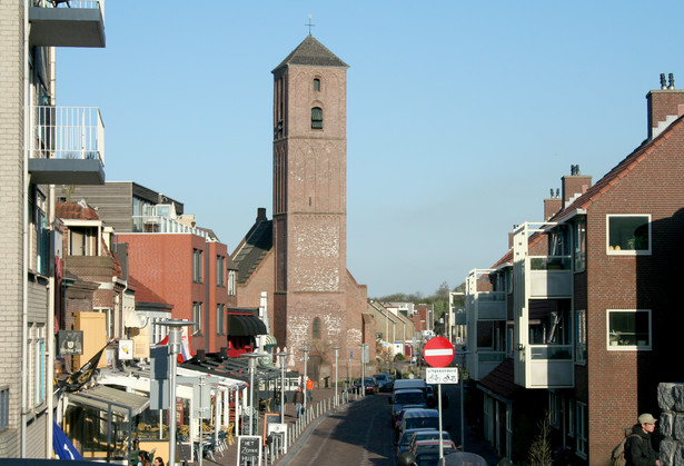 Ulica handlowa w Beverwijk