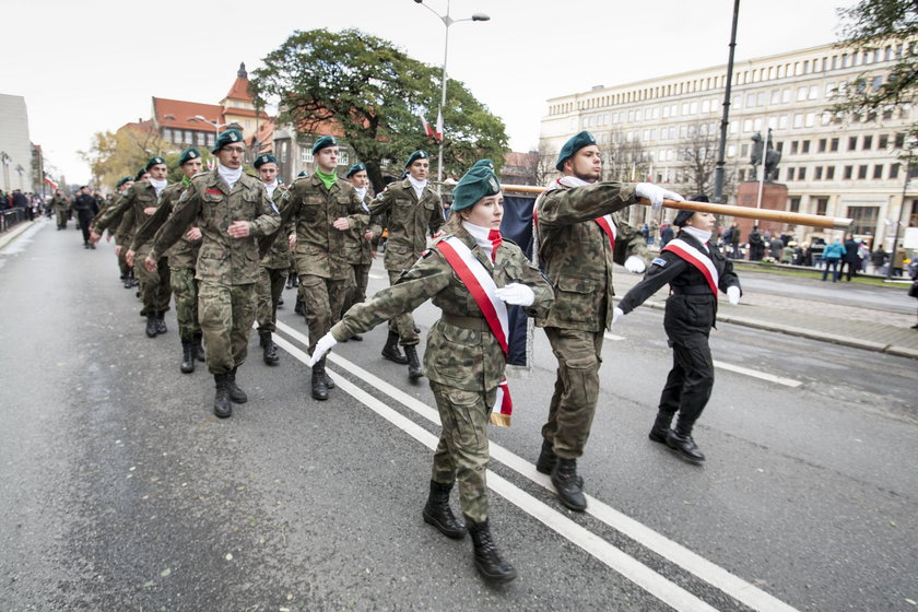 Katowice. Święto niepodległości 11 listopada 2017