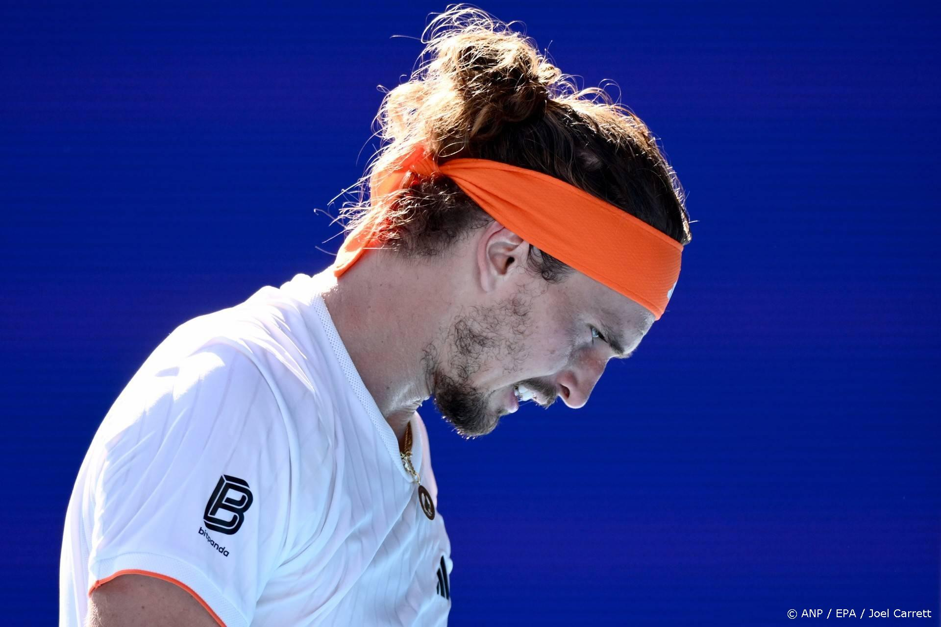 Tweede klap voor ABN AMRO Open: Ook Zverev meldt zich af wegens enkelblessure