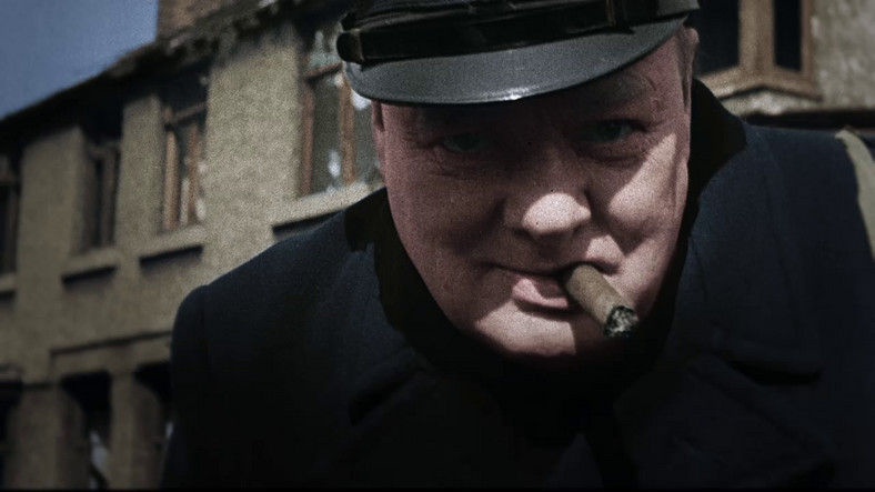 "Hitler kontra Churchill" - kadr z filmu