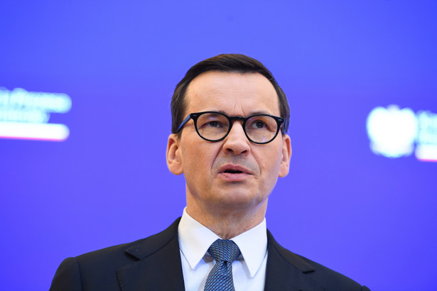 Warszawa, 20.12.2022. Premier Mateusz Morawiecki