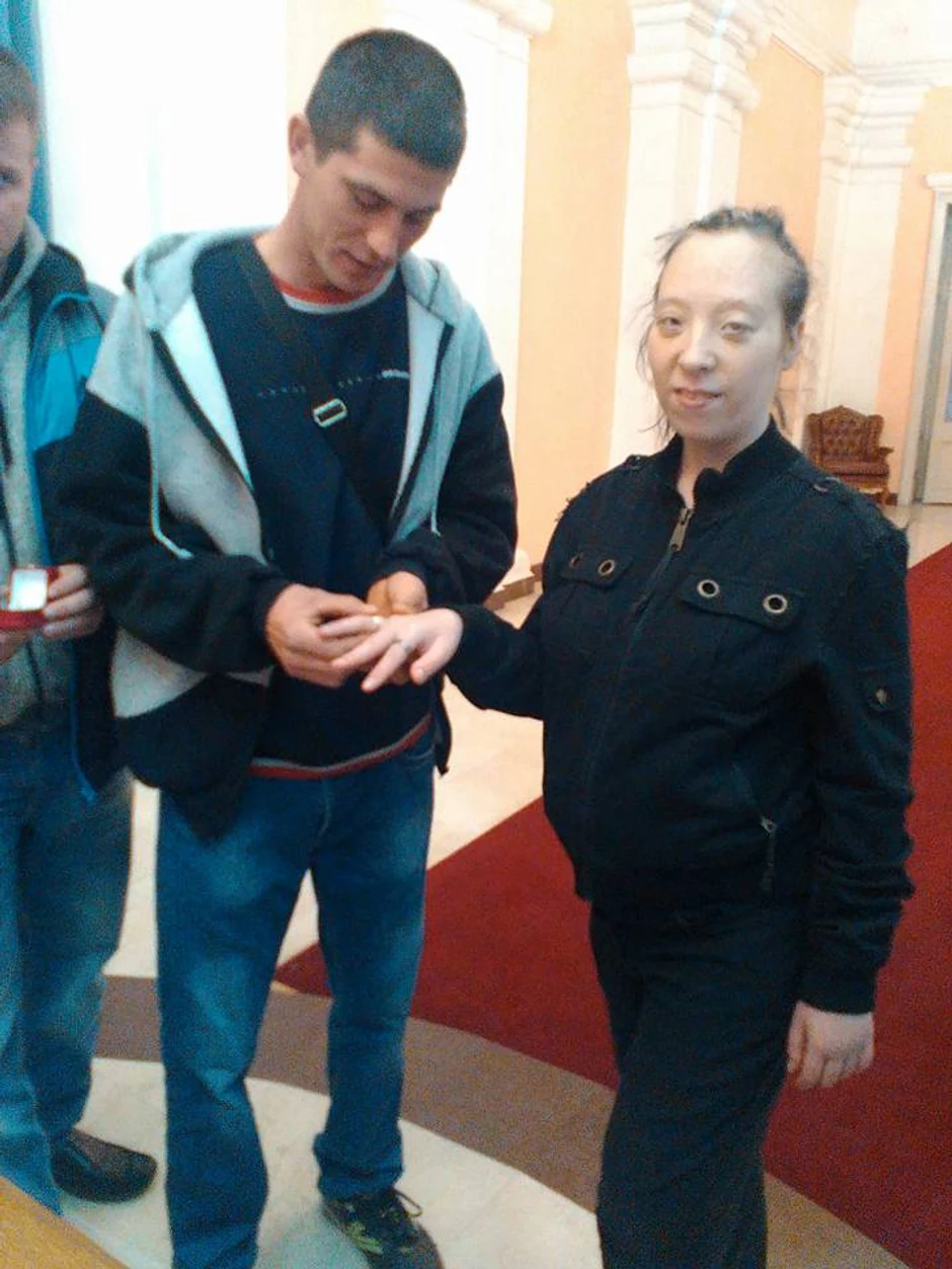 Arpad Sabo sa suprugom koju je zverski ubio