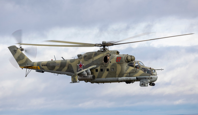 Śmigłowiec szturmowy Mi-24 (5 mln dol.)