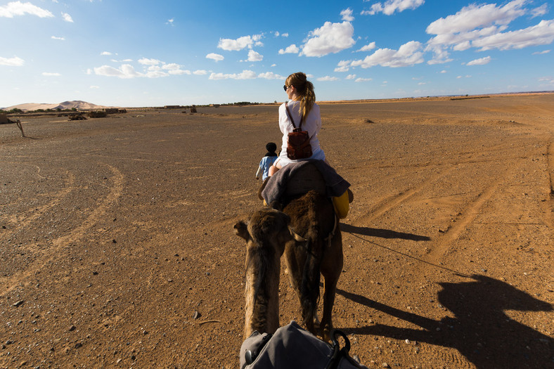 Podróż na wielbłądzie przez Saharę