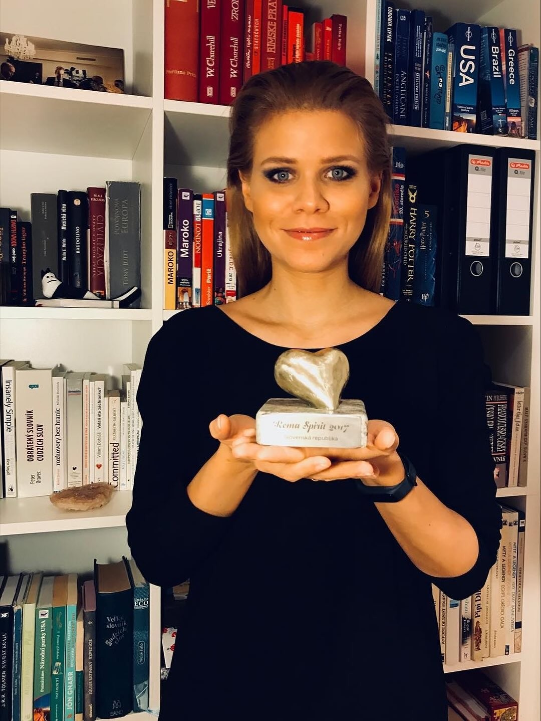 Novinárka Zuzana Kovačič Hanzelová.