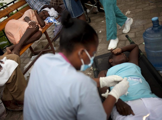Epidemia cholery na Haiti