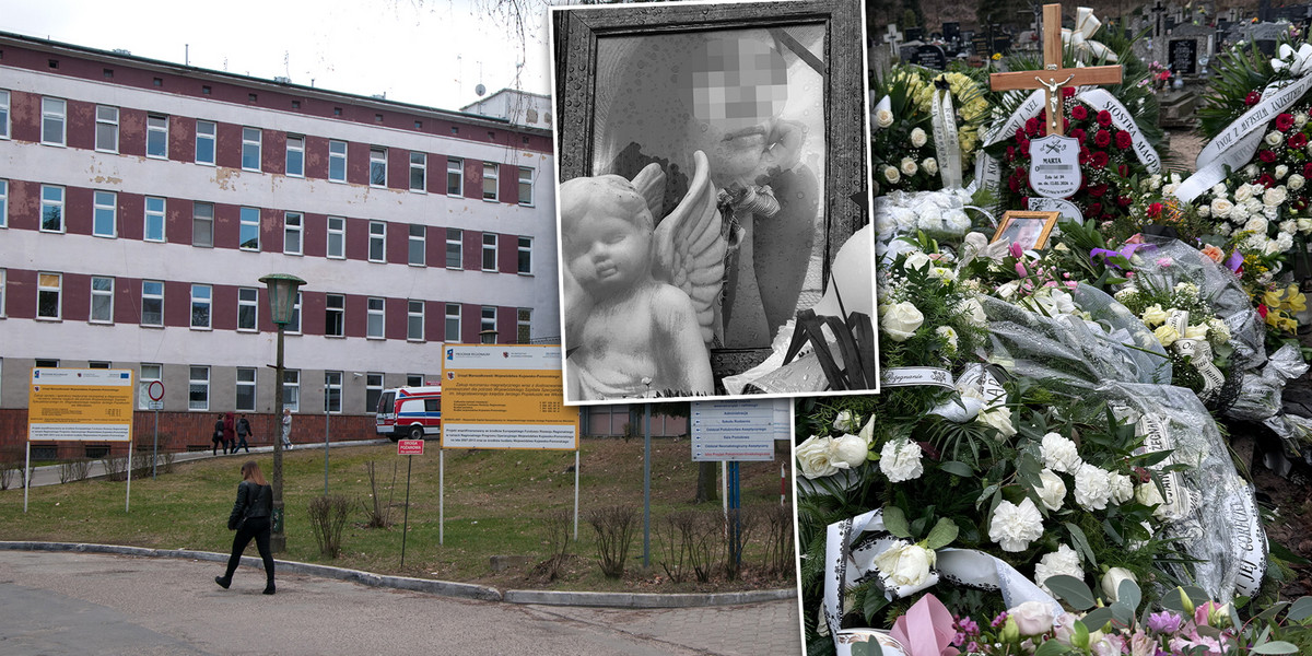 Marta miała tylko 34 lata. Ona i jej nienarodzona córeczka nie żyją. Zmarły w szpitalu we Włocławku. 