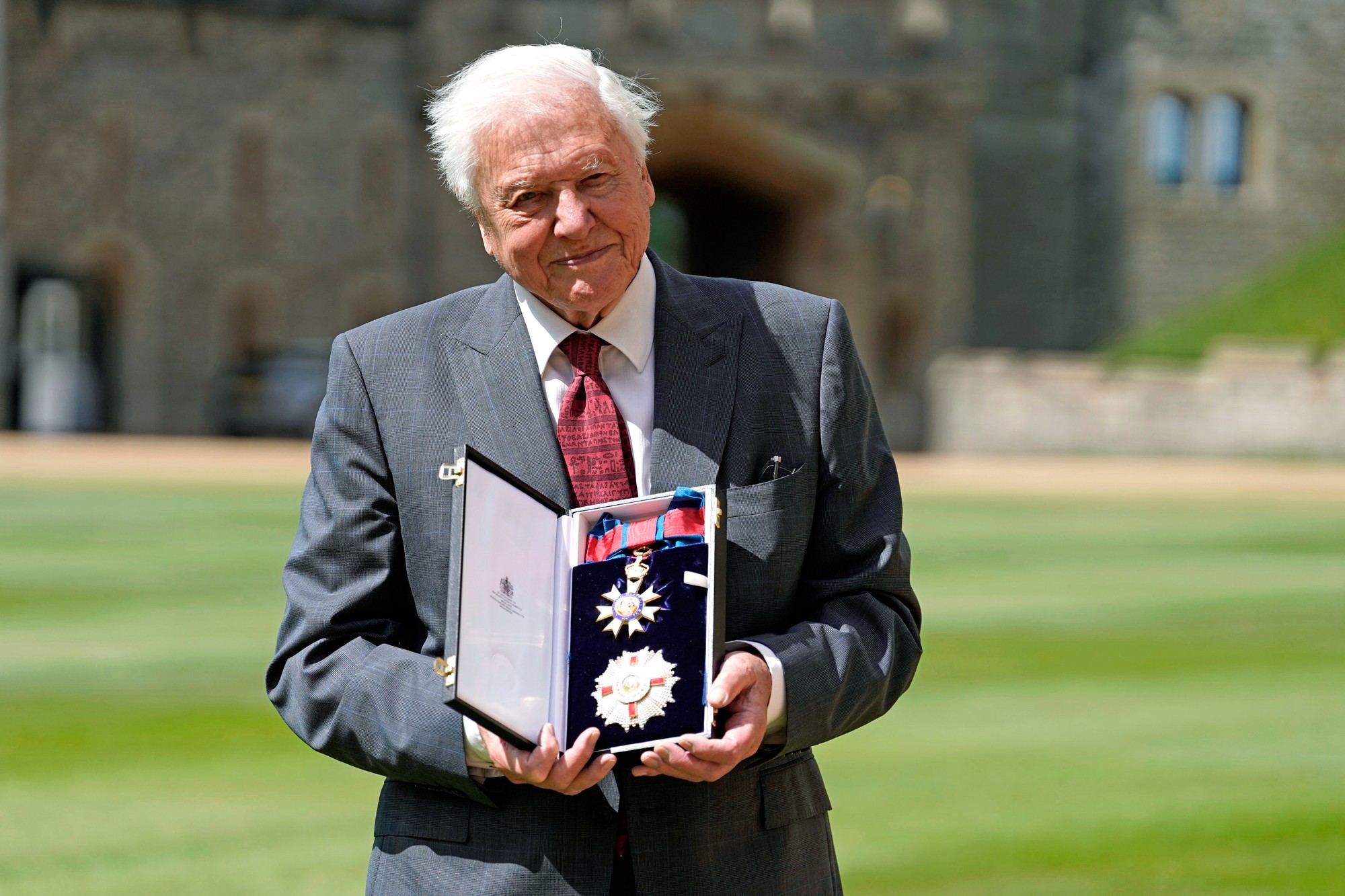 Britský prírodovedec a dokumentarista sir David Attenborough.