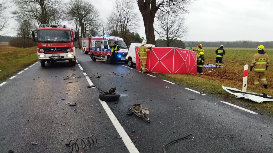 Śmiertelny wypadek na DK29