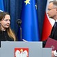 Prezydent RP Andrzej Duda i żona Mariusza Kamińskiego Barbara Kamińska