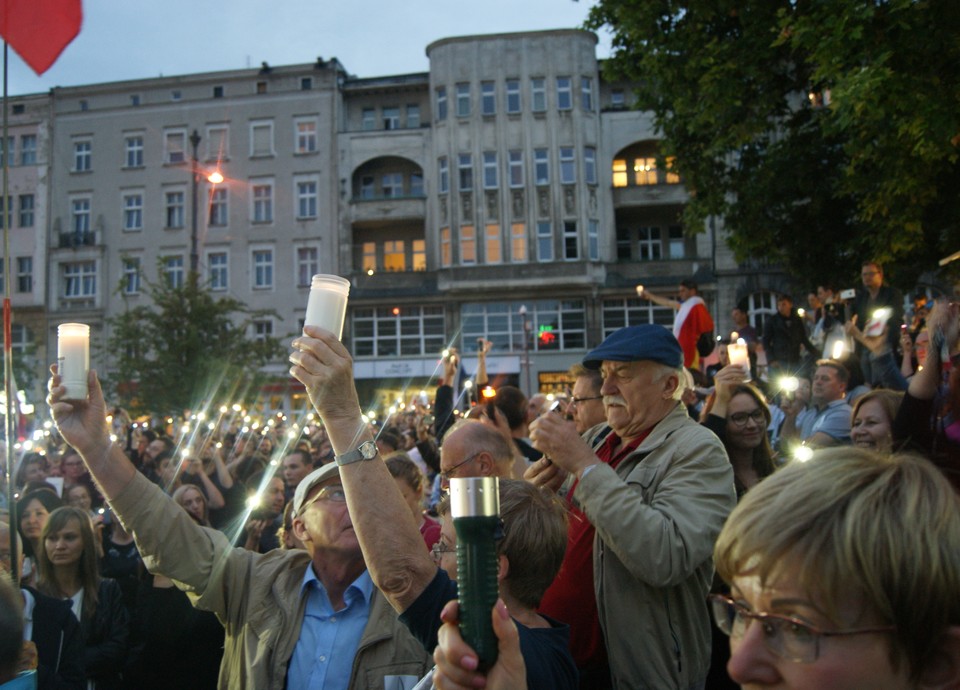 "Łańcuch Światła" w Poznaniu