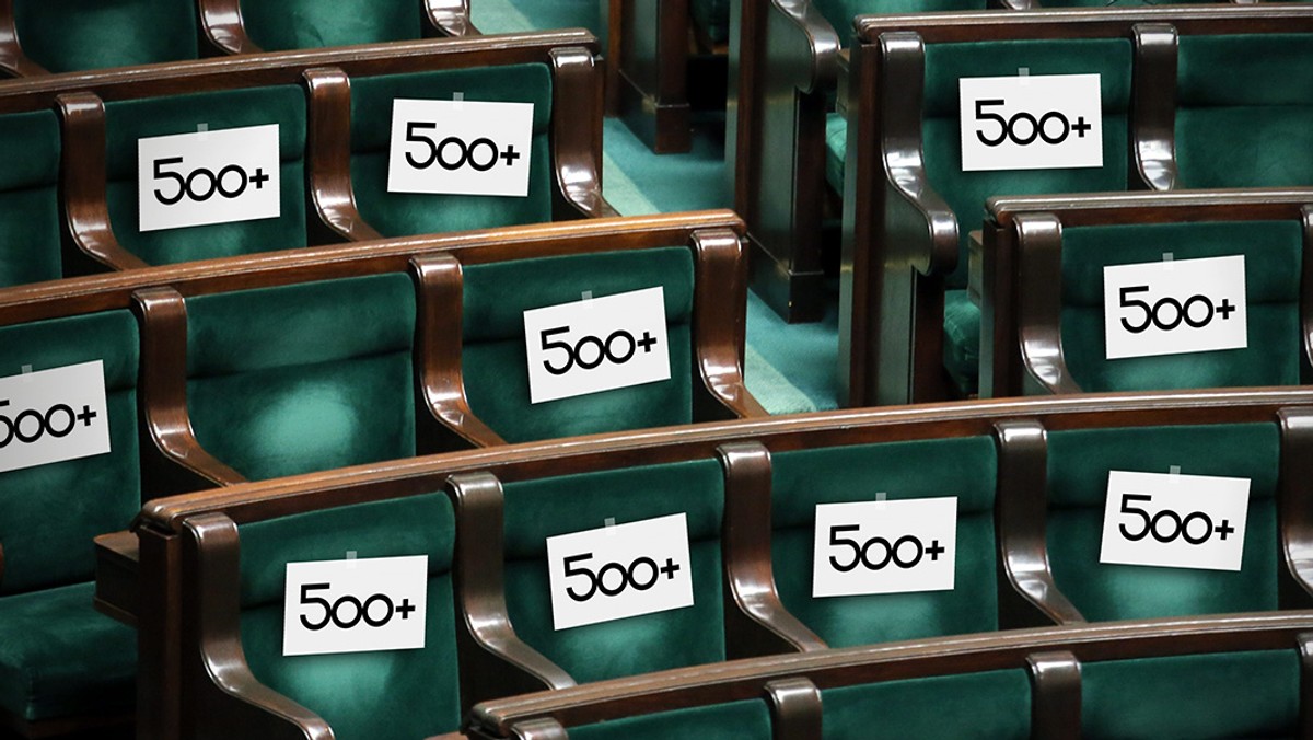 500+ 500 plus Sejm posłowie