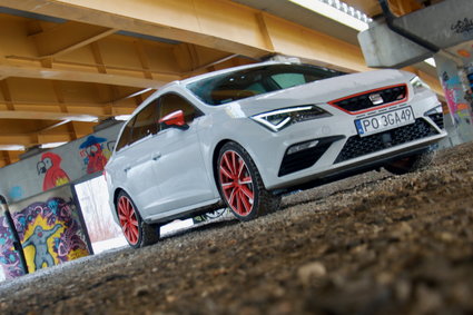 Seat Leon ST Cupra. Cztery cylindry, dziewięć głośników i 300 koni mechanicznych