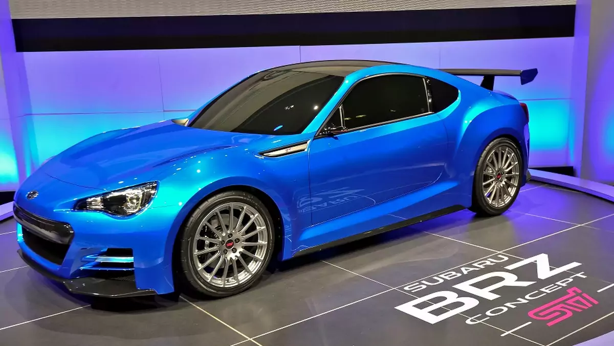 Subaru BRZ Concept STI w pełnej okazałości