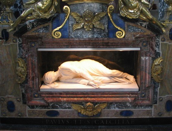 Sarkofag świętej Cecylii, fot. DocteurCosmos / wikimedia commons CC BY-SA