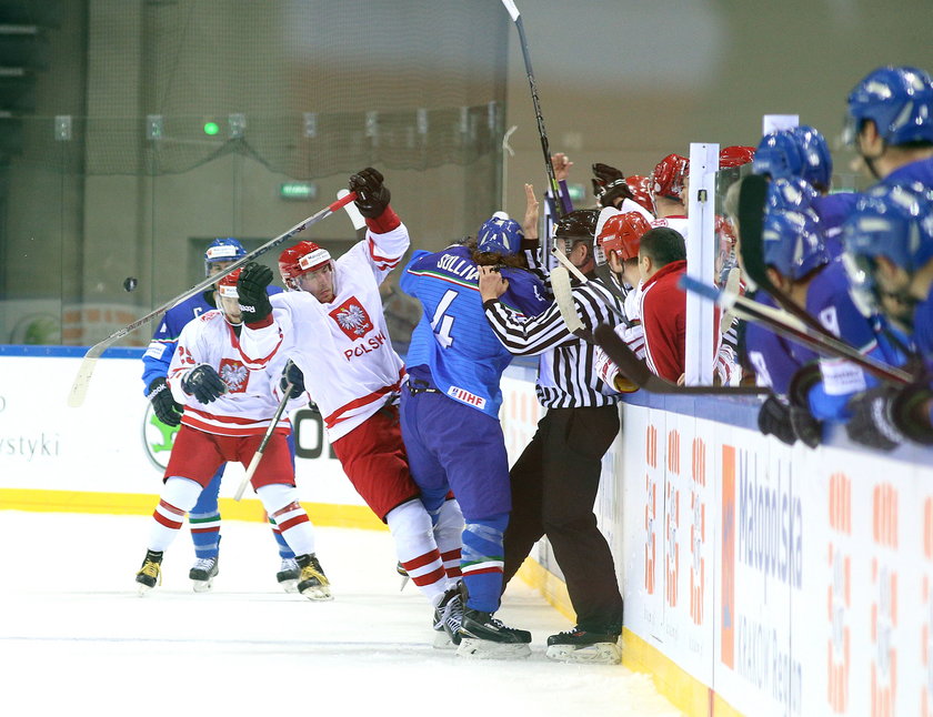 Hokejowa mistrzostwa świata 1A: Polska - Włochy 1:2