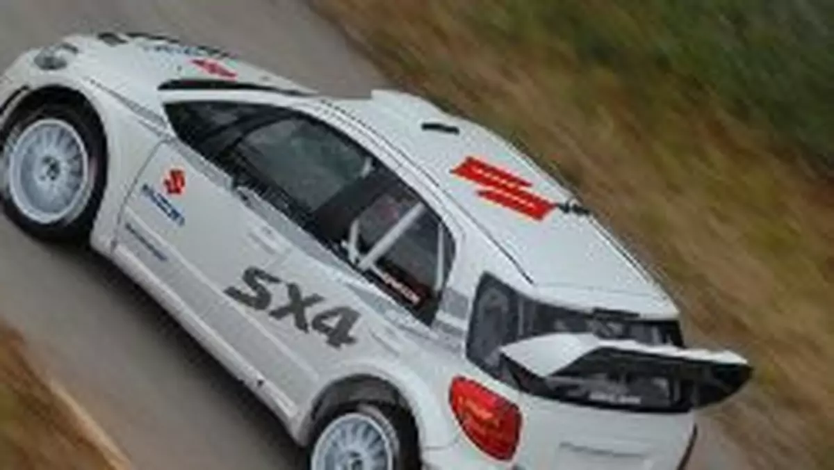 Rajdy: Suzuki SX4 WRC - doskonałe osiągi na asfaltach