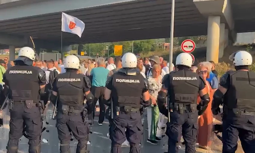 Čačak protest