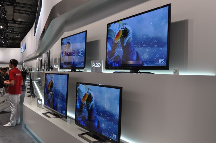 Telewizyjne stoisko LG