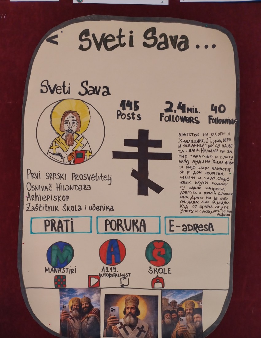 Instagram Svetog Save