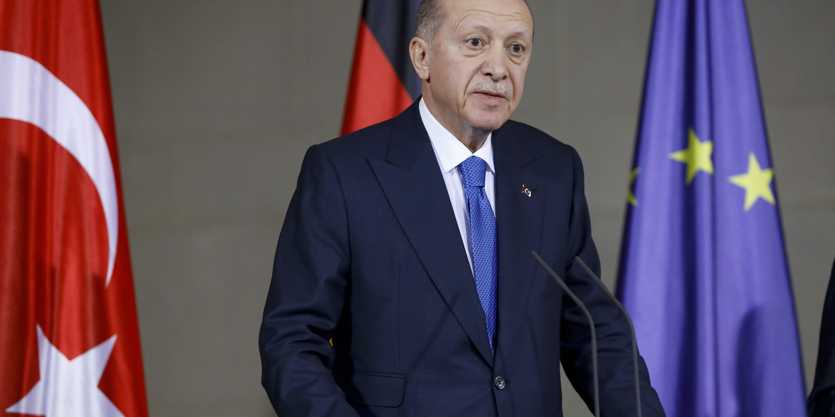 Recep Tayyip Erdogan, prezydent Turcji.