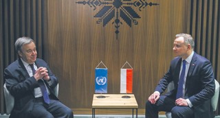 Narody Zjednoczone chcą wyjść z cienia. Sekretarz generalny ONZ spotka się z Zełenskim