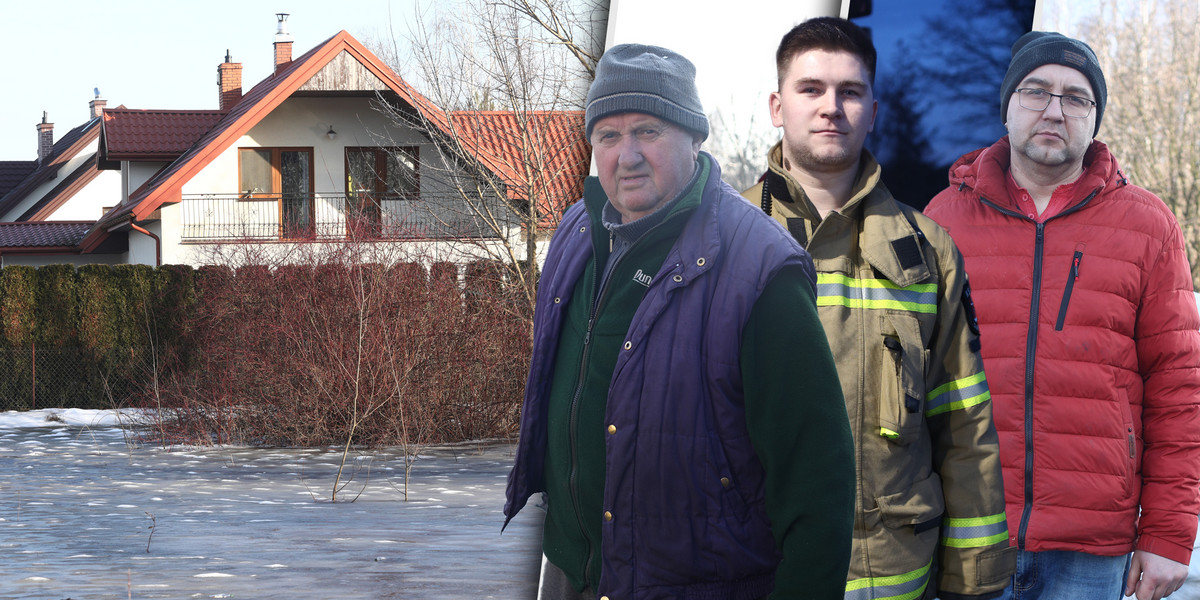 Wieś Młynarze zalana. Rozmawialiśmy z mieszkańcami i strażakami.