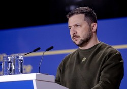 Zełenski w Hadze: Wierzę, że Władimir Putin zostanie tutaj osądzony za zbrodnie wojenne