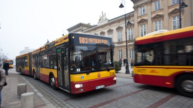 Warszawa: komunikacja miejska od Świąt do Nowego Roku