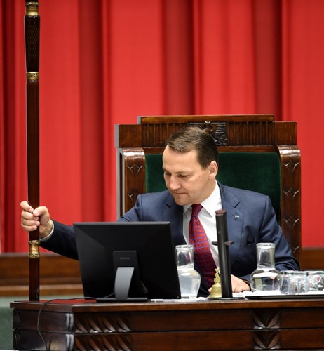 Expose Ewy Kopacz - marszałek Sejmu Radosław Sikorski