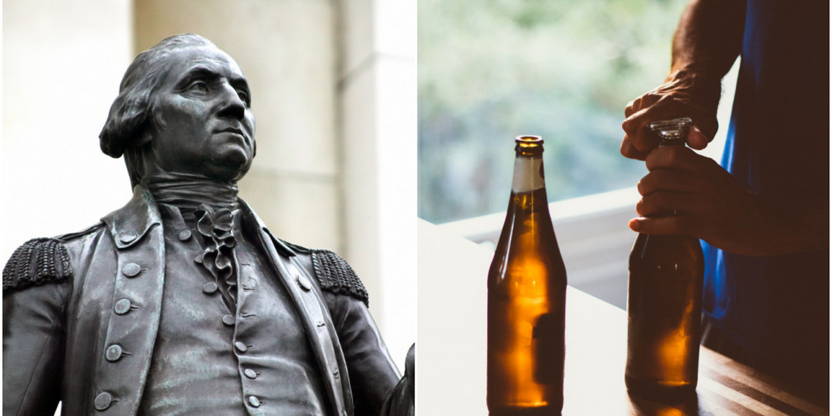 George Washington po raz pierwszy zdobył wybieralny urząd, doprowadzając wyborców do stanu upojenia alkoholowego - pisze The Atlantic.