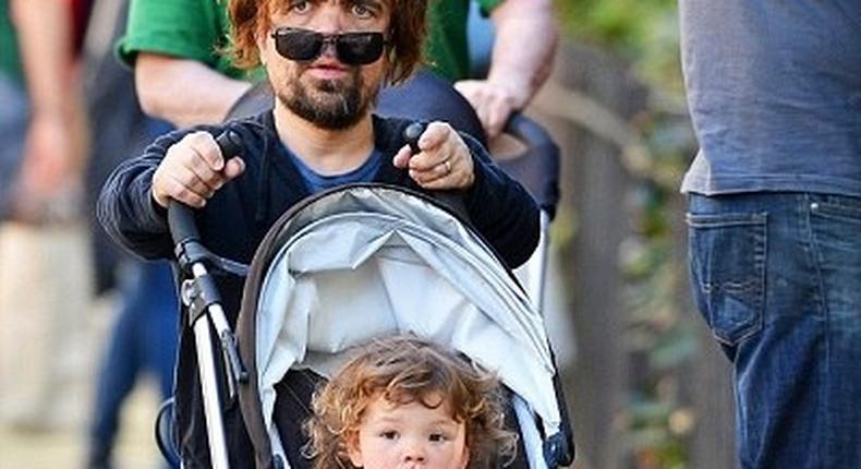 Peter Dinklage and daughter, Zelig in NEw York