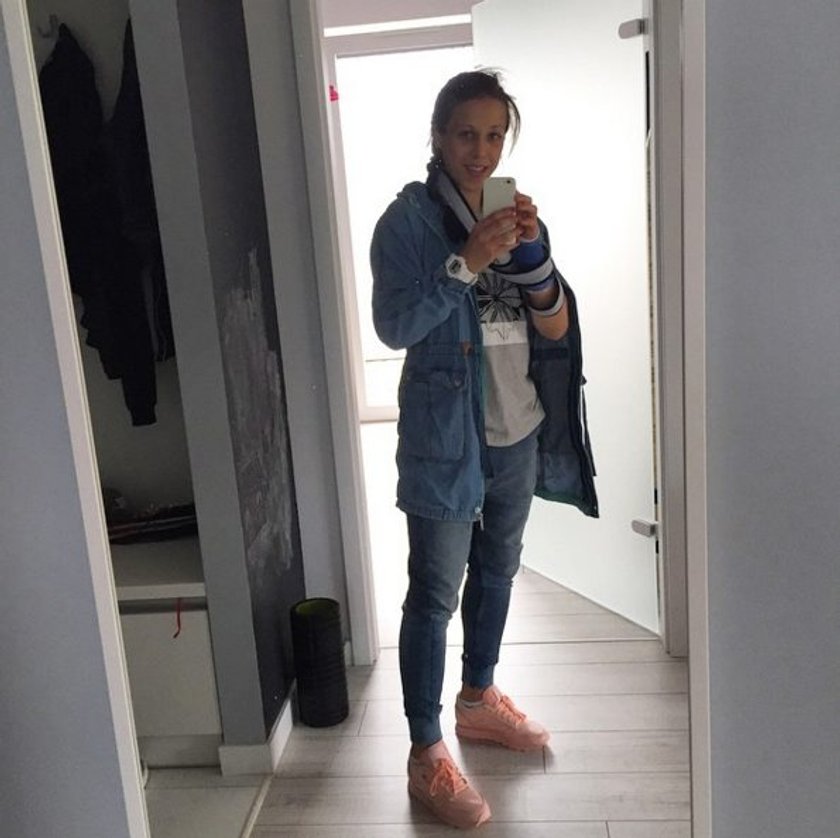 Joanna Jędrzejczyk w swoim mieszkaniu