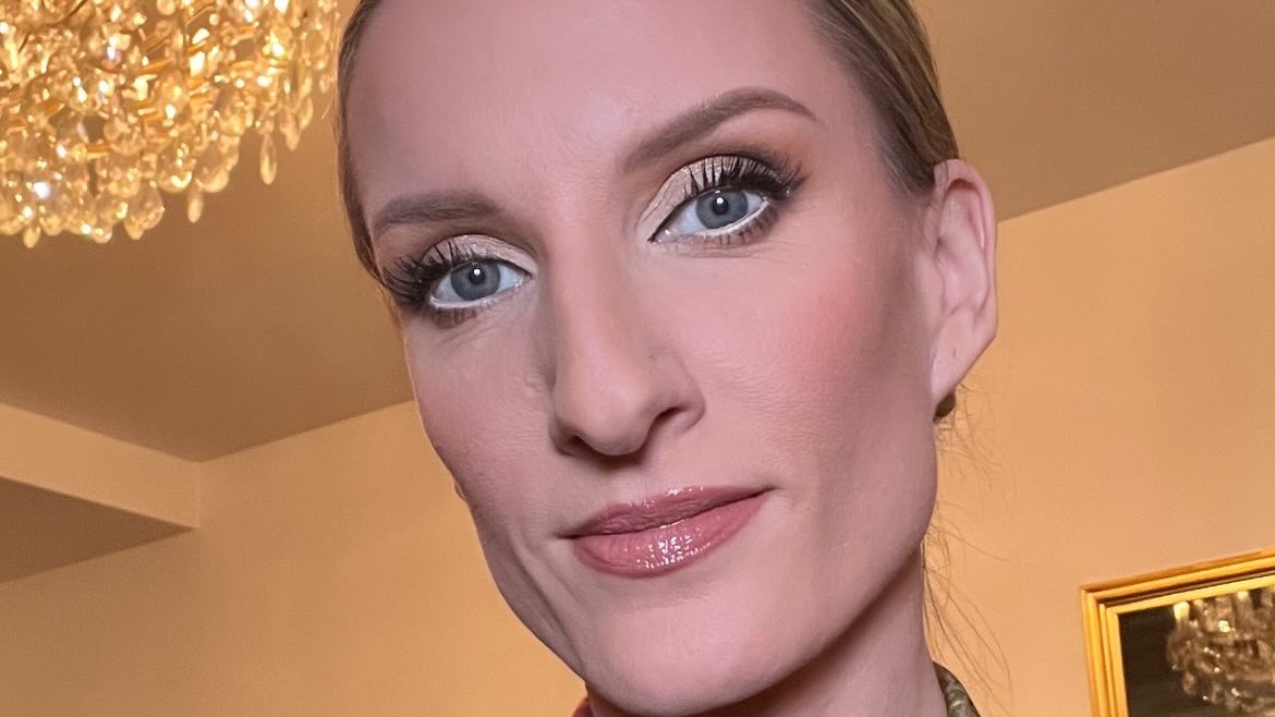 Moderátorka Adela Vinczeová. 