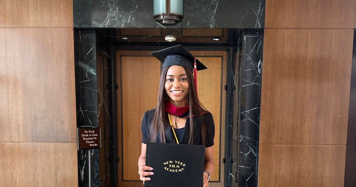 25-year-old Nigerian, Idorenyen Uko graduates with distinction at NYFA