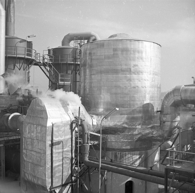 Jan Jastrzębski, Toruńskie Zakłady Przemysłu Nieorganicznego – Polchem, lata 60. © M. Jastrzębska / FAF