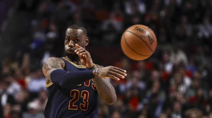 LeBron James történelmet írt /Fotó: AFP