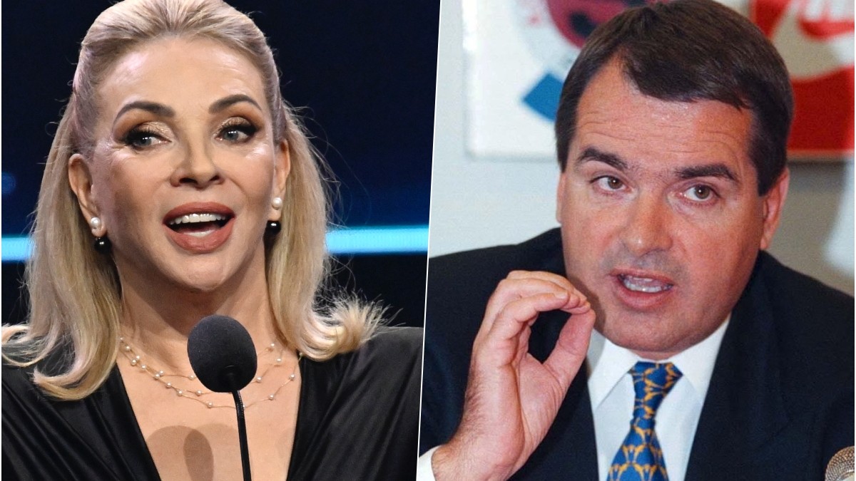 Zdena Studenková a exminister Alexander Rezeš.