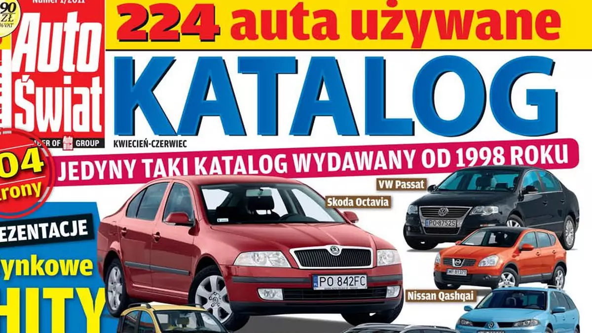 "Samochody Używane 2011": jedyny taki katalog wydawany od 1998 r. Na rynku od 23 marca!