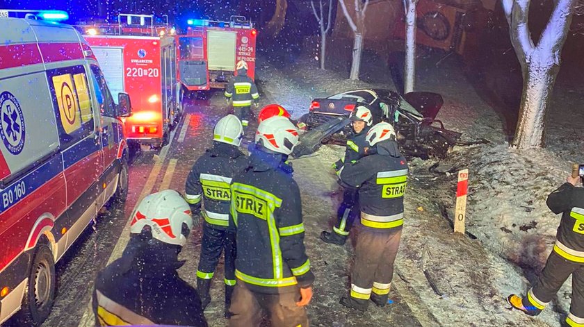 Tragedia pod Małym Płockiem. Nie żyją dwie osoby