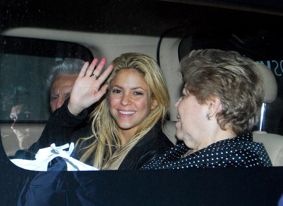 Shakira z mamą