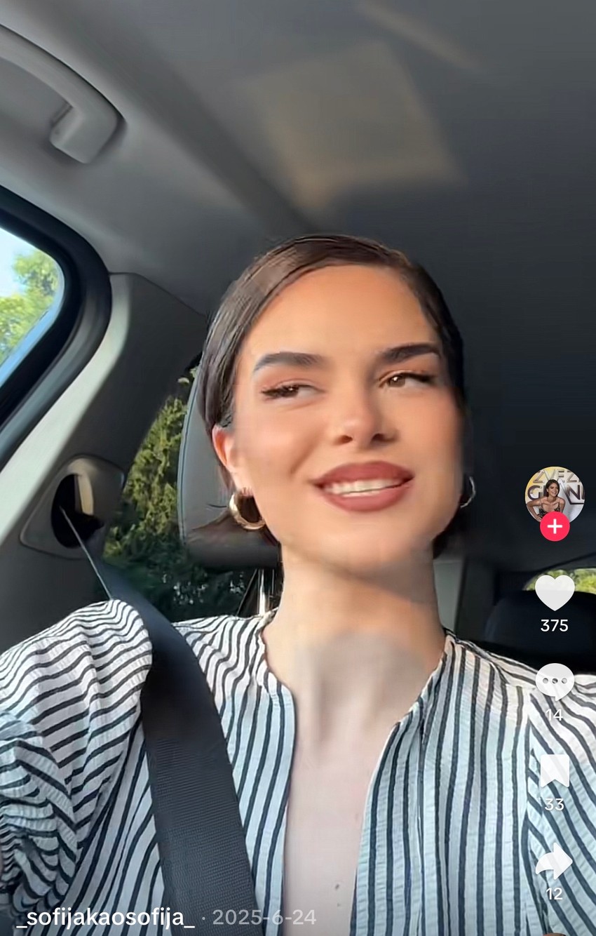 Sofija Dacić tokom braka sa Kojićem