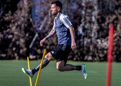 Lionel Messi pierwszy raz trenował z Interem Miami [FOTO]