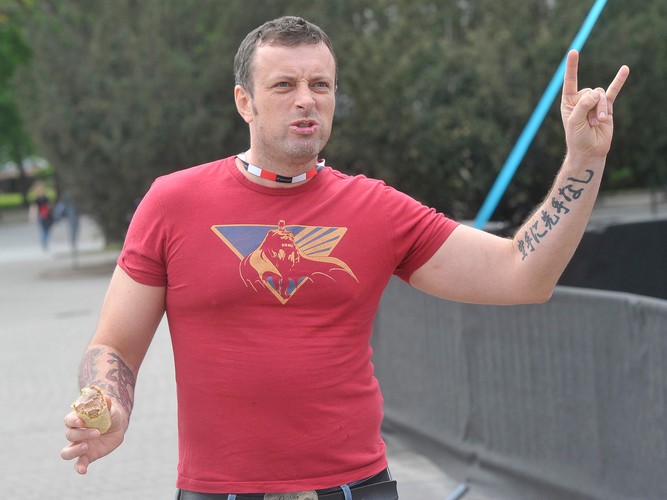 Tymon Tymański u siebie