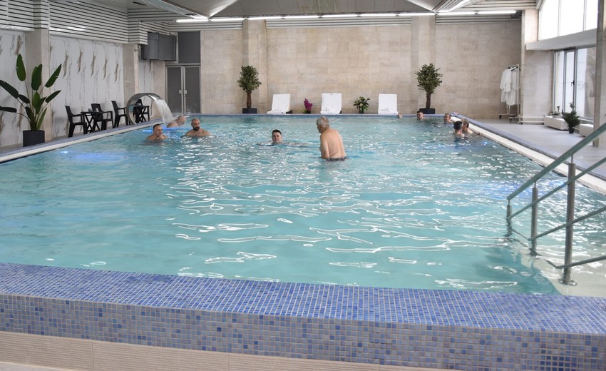 Rekonstruisan veliki bazen u stacionaru “Radon“, Niška banja