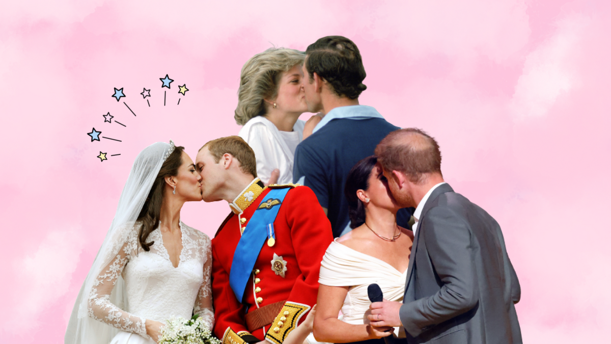 8 pillanat, amikor a királyi család tagjai nyilvánosan csókolóztak