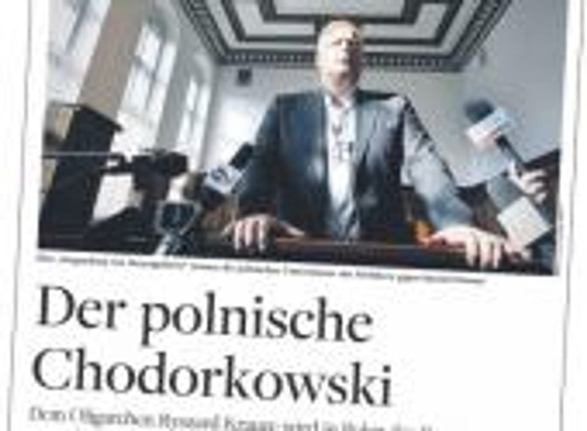 Ryszard Krauze to polski Michaił Chodorkowski, ofiara politycznej zemsty za popieranie Lecha Kaczyńskiego. Taką tezę stawia niemiecki dziennik „Die Welt”. Według gazety w rolę Kremla wcielił się rząd PO.